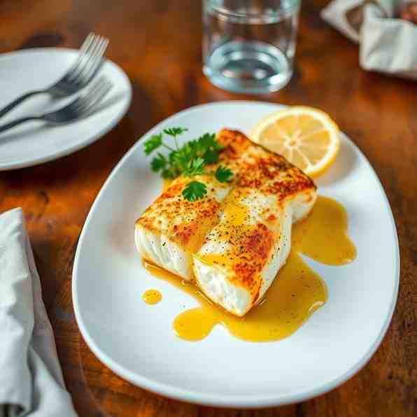 Honey Mustard Arctic Char Fillet - Easy Baked Recipe